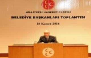 Yücel, Devlet Bahçeli ile buluştu