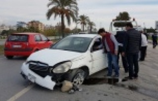 Alanya yolunda kaza: 1 yaralı var