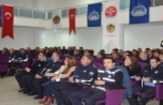 Alanya Zabıtasına iletişim eğitimi