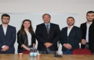 ALTİD Başkanı Sili öğrencilerle buluştu