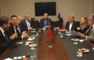 Başkan Şahin Resepsiyona katıldı