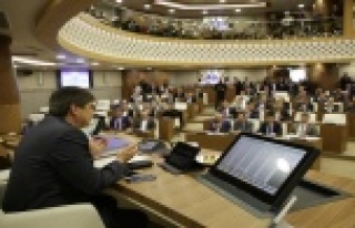 Büyükşehir Meclisinin yeni salonu dualarla açıldı