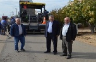 Gaziler Mahallesi’ne sıcak asfalt