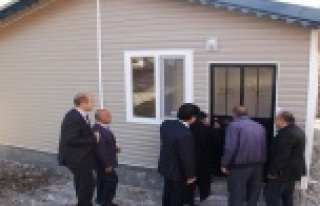 Hasan dede yeni evine kavuştu