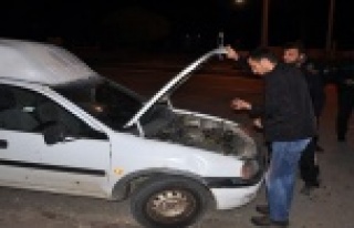 Hastane önüne bırakılan plakasız araç, polisi...