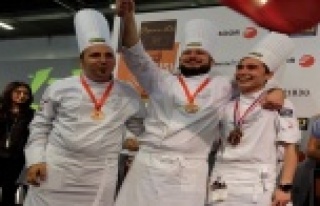 Mutlu şef ödüle doymuyor