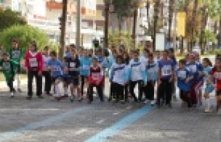 Okullararası kros yarışı yapıldı