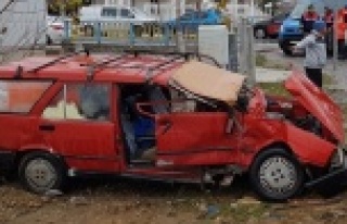 Trafik kazası: 4 yaralı