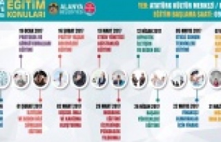 Alanya Belediyesi personeline eğitim semineri