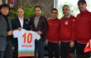 Altyapıdan teşekkür ziyareti