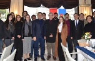 Başkan Yücel gazetecileri ağırladı