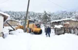 Kardan kapanan 6 mahalle yolu açılıyor