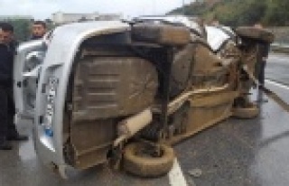 Kaza yapan sürücünün isyanı