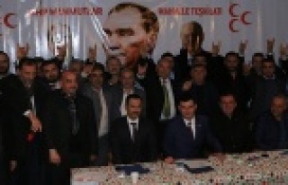 MHP Mahmutlar'da gövde gösterisi yaptı