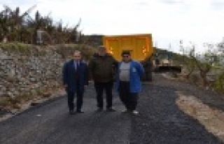 Muhtar ve vatandaşlardan Türel’e teşekkür