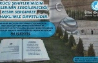 Şehitler sergisine davet