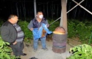 Üretici don nöbetine devam etti