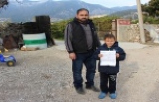 8 yaşındaki çocuğa haciz şoku