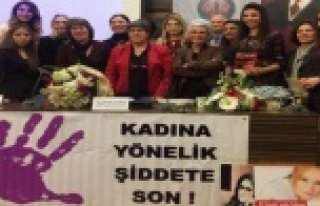 Alanya'dan aile içi şiddete tepki