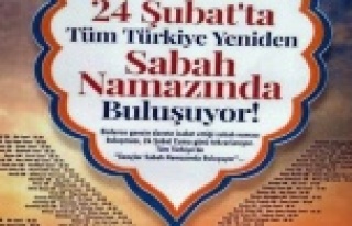 Alanyalı gençler namazda buluşacak