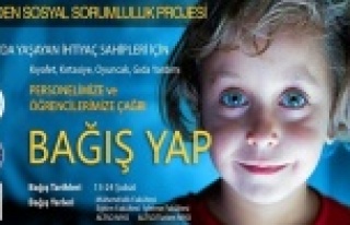 ALKÜ'den 'Bağış Yap' yardım kampanyası