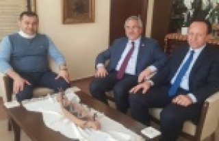 Aydın'dan üçlü ziyaret