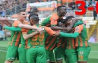 Aytemiz Alanyaspor farklı kazandı