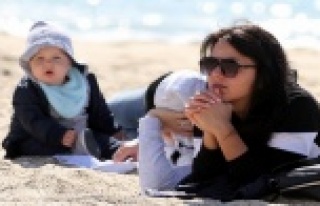 Doğuda kar Alanya'da güneş keyfi