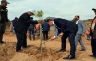 Güney eline kazmayı aldı