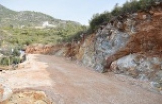 Kuzey Alanya 'da bir yol daha hizmete sunuldu
