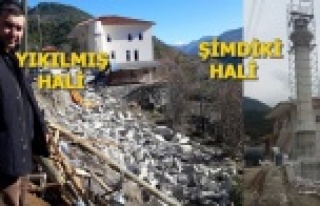 MHP sözünü tuttu, minare yükseliyor