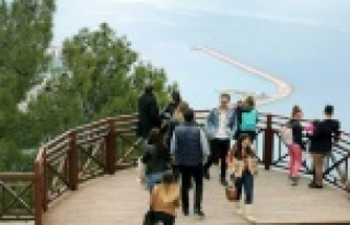 Teleferiğe 3 ayda 25 bin kişi bindi