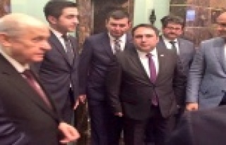 Türkdoğan Bahçeli'yle buluştu