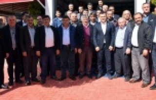 Yücel Batı Alanya'nın muhtarlarını dinledi