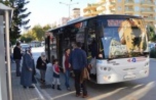 Alanya halk otobüslerine tedbili kıyafet denetim
