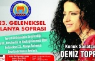 Alanya Sofrası 23. kez kurulacak