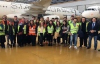 ALKÜ öğrencileri teknik gezide