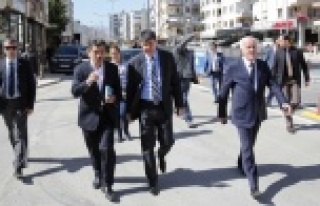 Başkan Türel o caddeyi inceledi