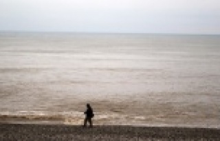 Dünyaca ünlü sahil kahverengiye boyandı