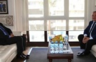 Kaymakam'dan Şahin'e iade-i ziyaret