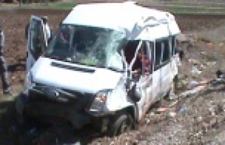 Minibüs çarptı hayatını kaybetti
