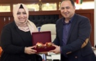 Vekil Çelik'ten belediye ziyareti