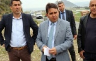 Yeni mesire alanı için ilk kazma vuruldu