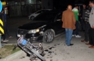 Yine motosiklet kazası: 2 yaralı var