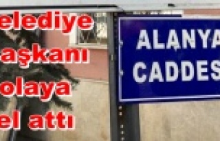 Alanya tabelası krizinde mutlu son