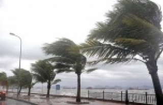 Alanya'ya şiddetli fırtına uyarısı