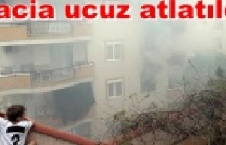 Alanya'da yangın: Ev küle döndü