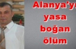 Alanyalı galerici beyin kanaması geçirdi öldü