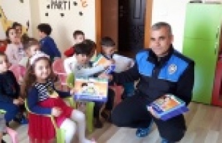 Alanyalı miniklere polisliği anlattılar