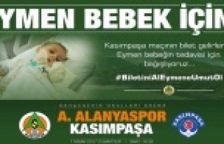 Aytemiz Alanyaspor'dan Eymen bebeğe destek çağrısı